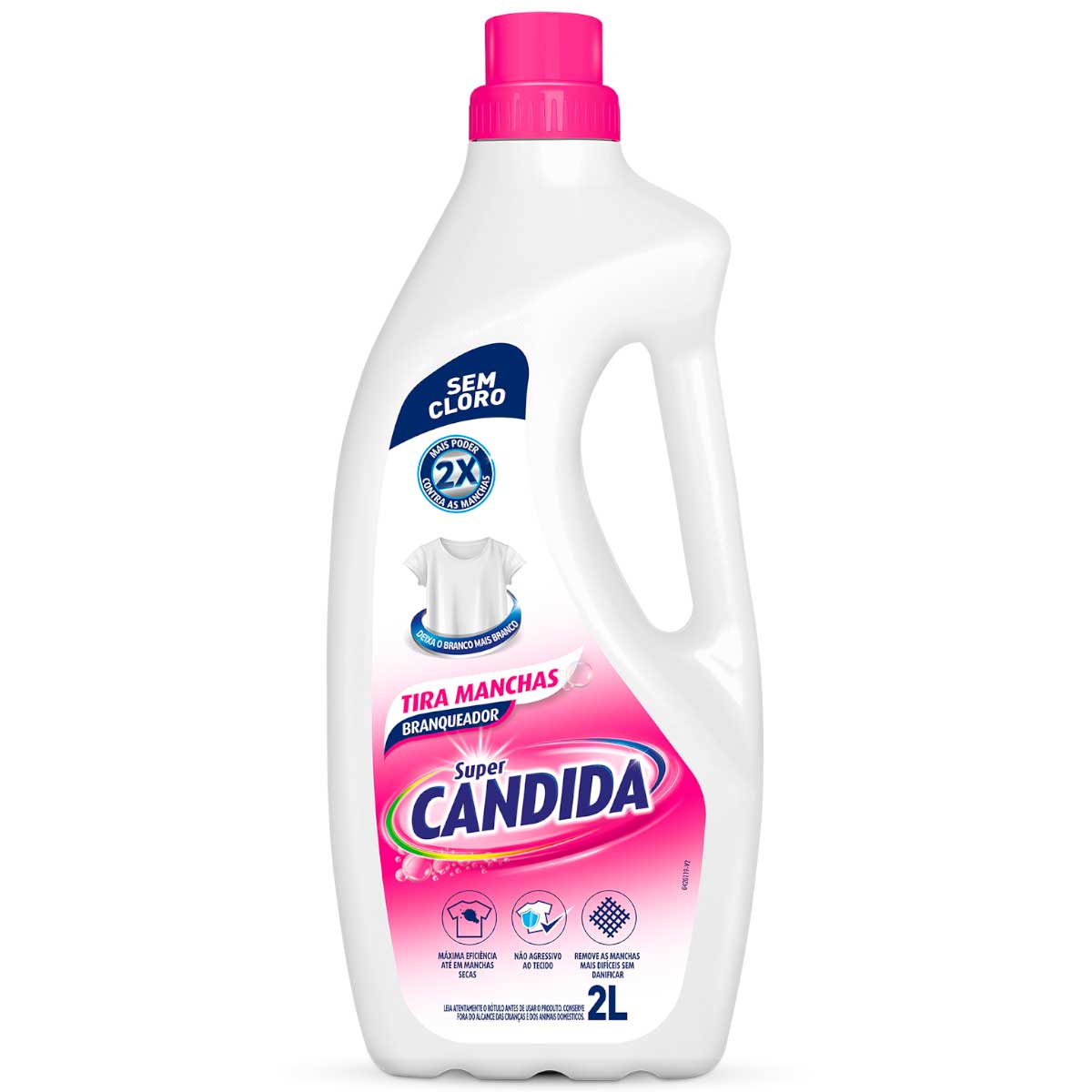 Tira Manchas Liquido Branqueador Super Candida 2l