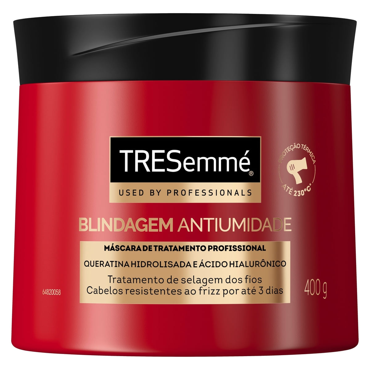 Mascara de Tratamento Tresemme Blindagem Antiumidade 400g