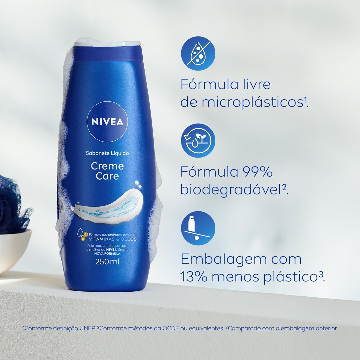 Sabonete Liquido NIVEA Creme Care 250ml