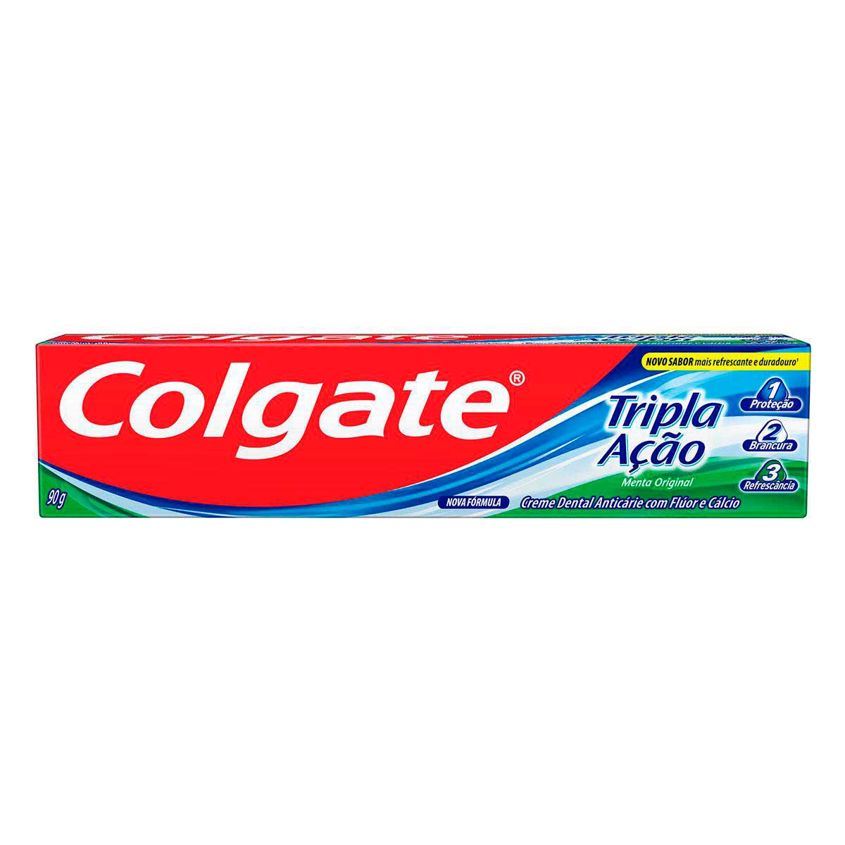 Creme Dental Colgate Tripla Acao Menta Original 90g