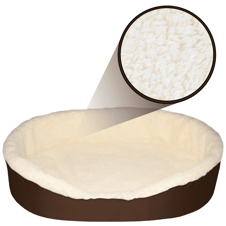 Dog Bed King USA King Cuddler Pet Bed Large， 33