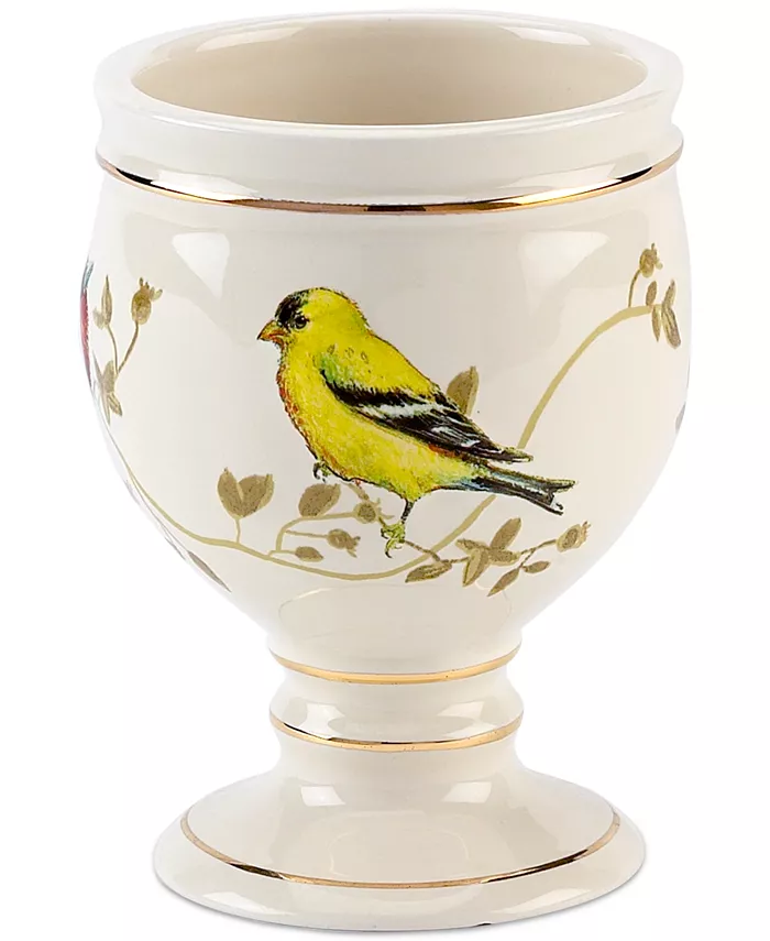 Avanti Bath Accessories， Gilded Birds Tumbler