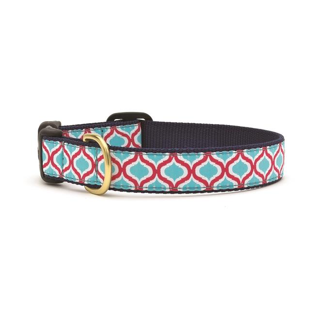 Up Country BKICQ2N Blue Kismet Pet Collar - Small Narrow