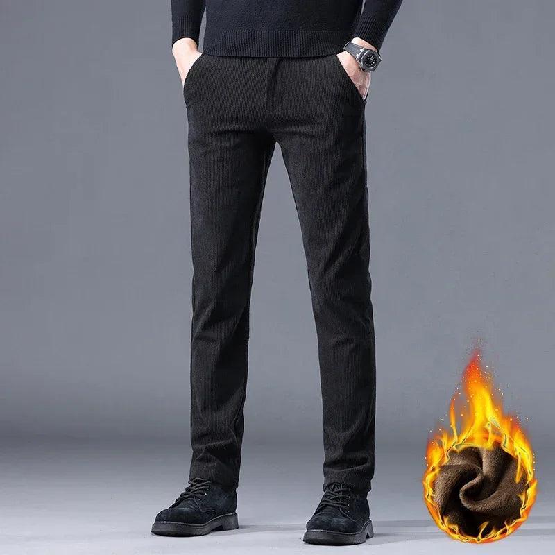 Calça Masculina Sanford™ com Interior em Veludo / A Escolha Perfeita para Manter-se Confortável e Aquecido!