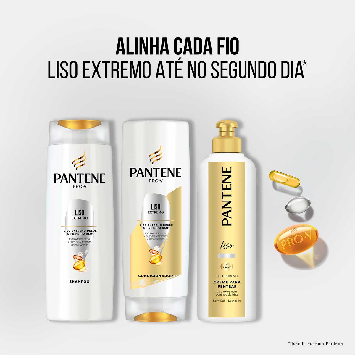 Condicionador Pantene Pro-V Liso Extremo 400ml