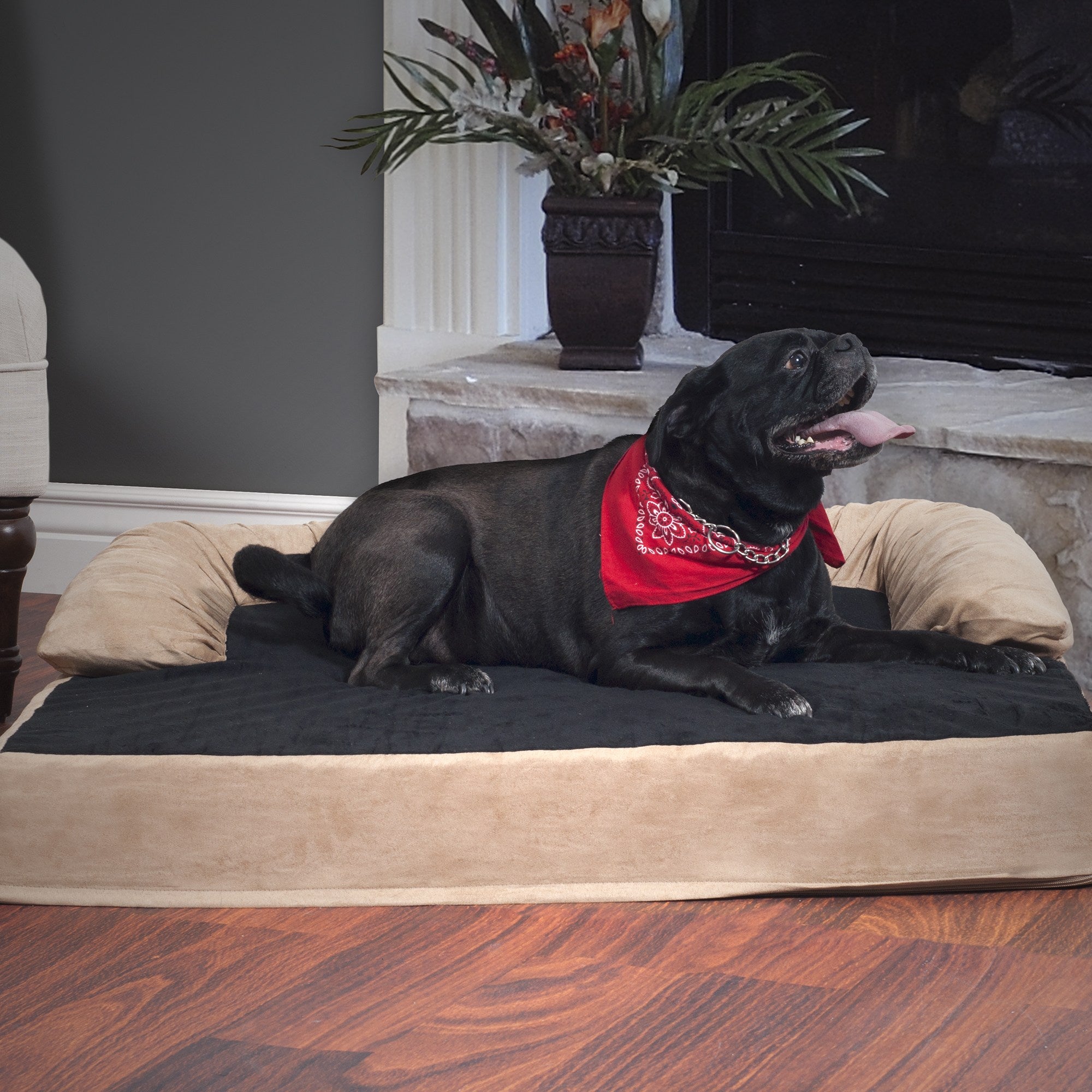 Petmaker Orthopedic Memory Foam Pet Bed - Tan