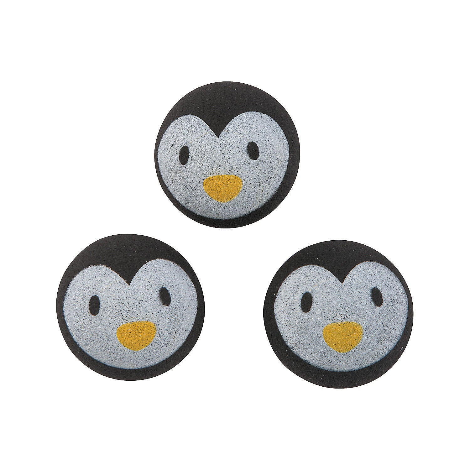 Cute Penguin Bouncing Balls - Party Favors - 12 Pieces