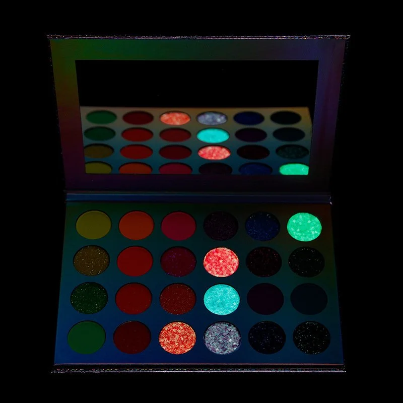 Highly Pigmented Neon Eyeshadow Palette24 Colors Makeup Eyeshadow Pallet