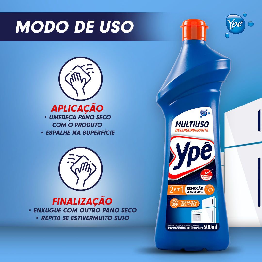 Limpador Multiuso Ype Desengordurante 500ml