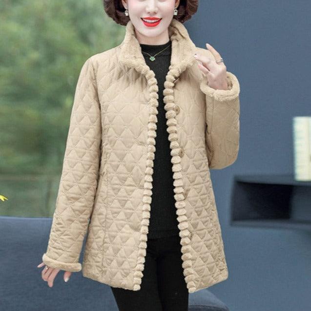 Casaco Feminino Mount™ com Interior em Pelúcia / Muita Classe, Beleza e Conforto para você passar este inverno!