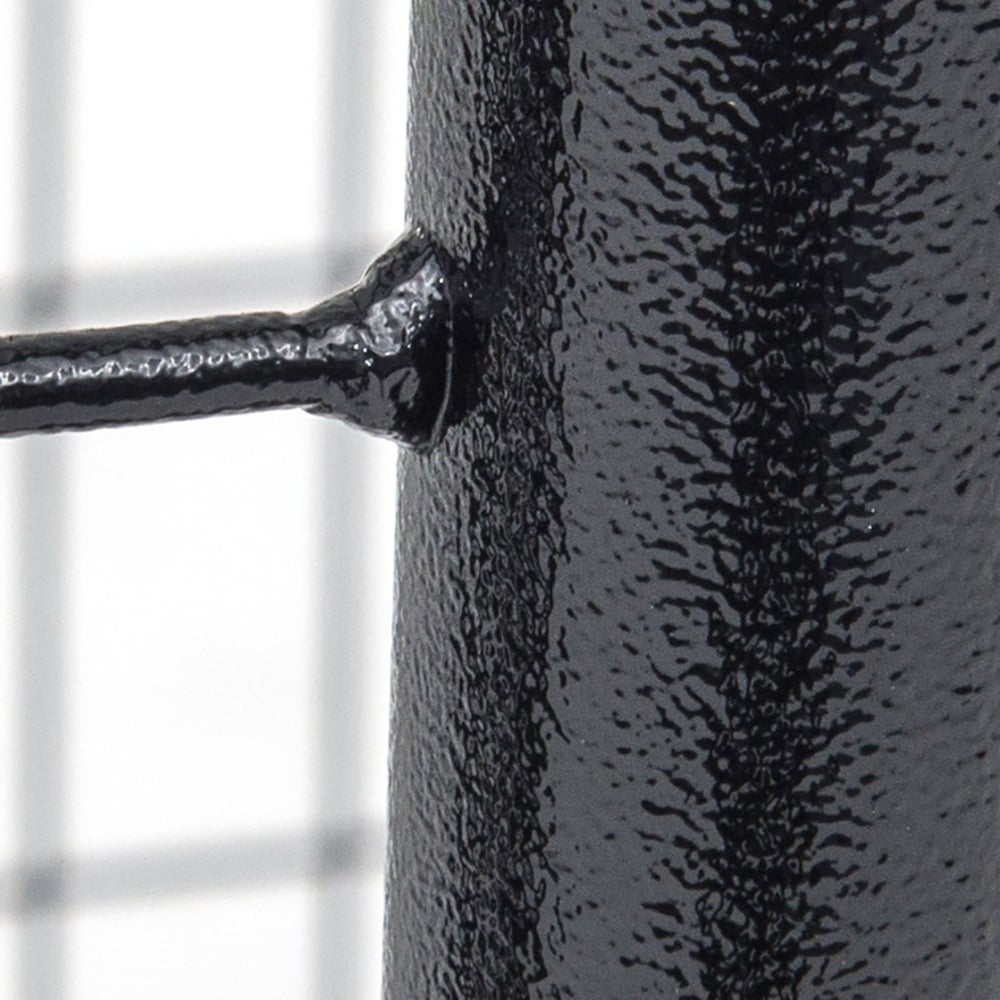 Lucky Dog Uptown Covered Dog Kennel with Lucky Dog Wire Dog Fence Pet Kennel