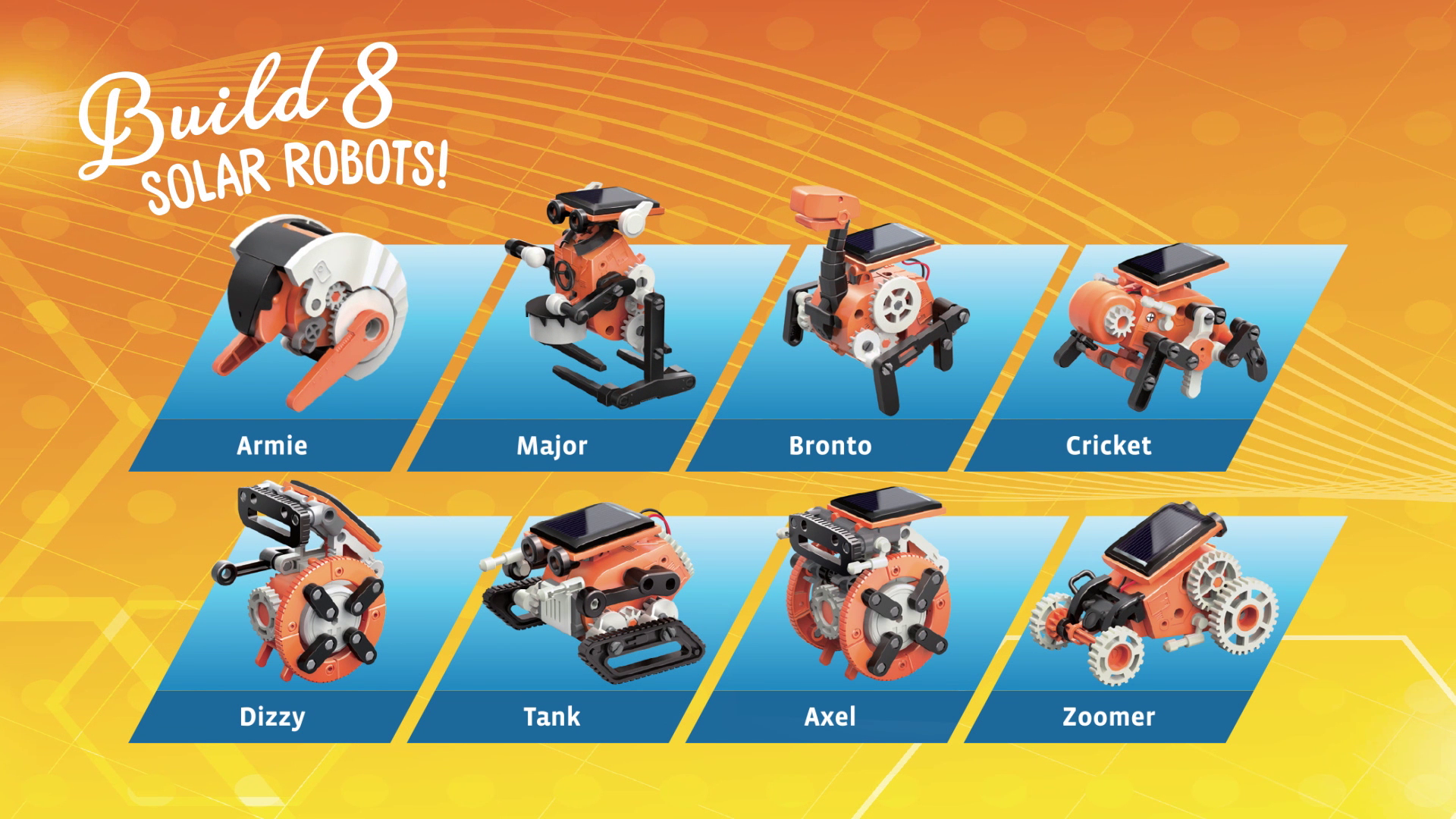 Thames and Kosmos Solar Bots: 8-in-1 Solar Robot Kit