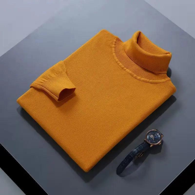 Suéter Premium Patagônia™ com Gola Alta / Elegância e Conforto com Toque de Cashmere!