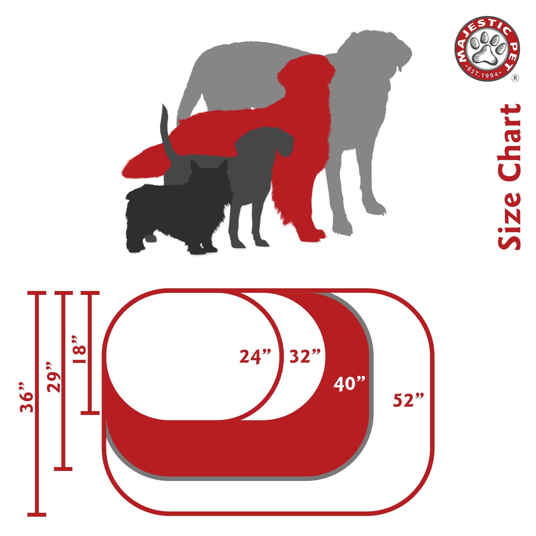 Majestic Pet | Poly/Cotton Bagel Pet Bed For Dogs， Khaki， Large