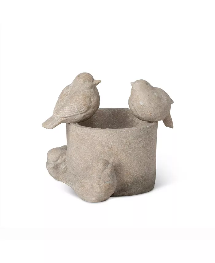 Park Hill Collection Garden Bird Planter Small
