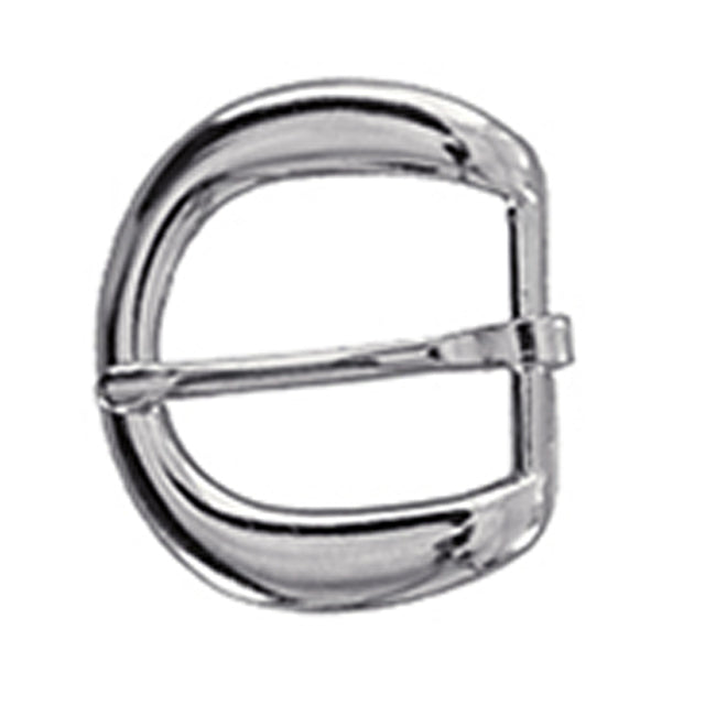 Pack Of 8 1/2 In Western Horse Tack Die Cast Heel Buckle Nickel Plated