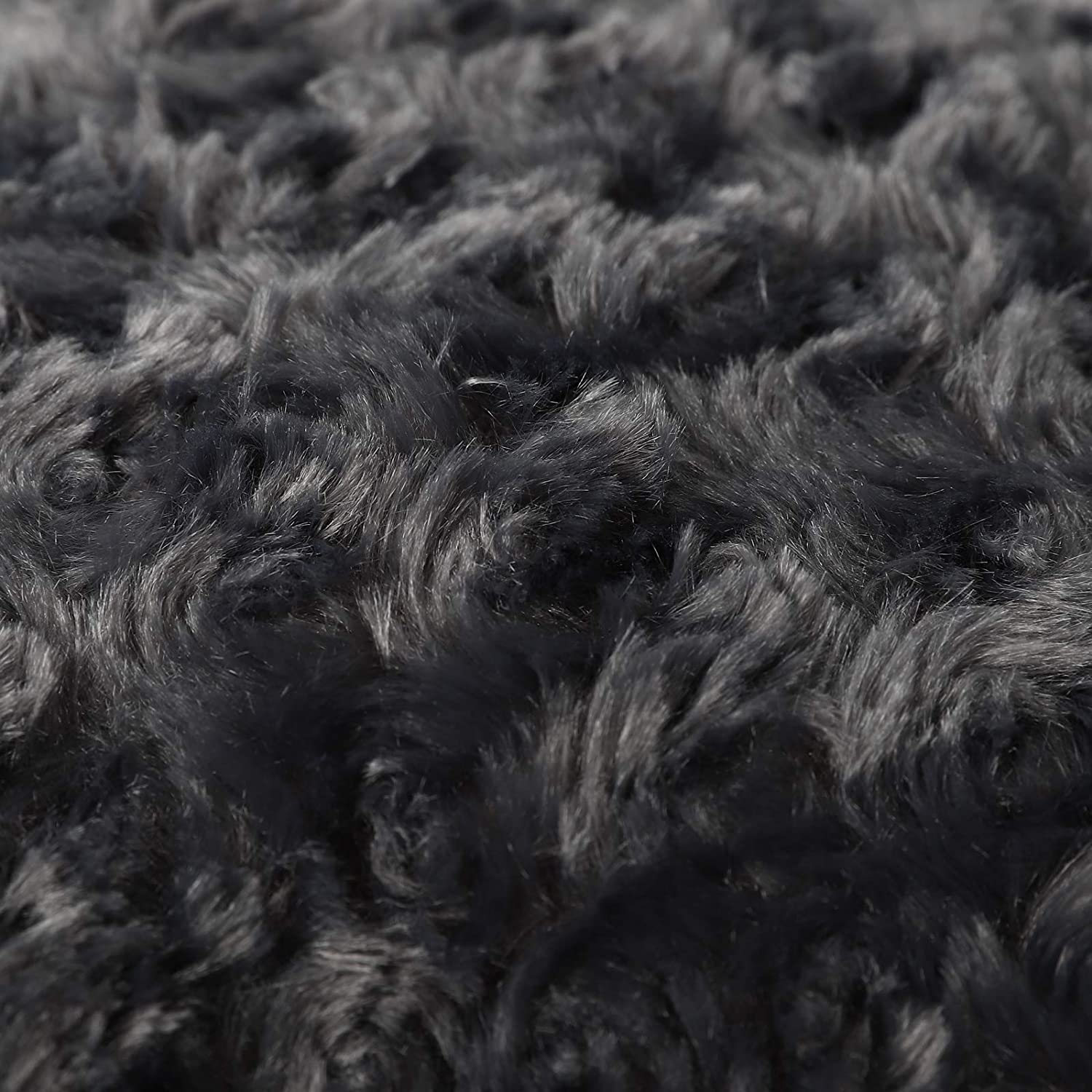 Confote Deluxe Plush Pet Beds Dog Crate Mattress for Large Medium Small Dogs， Machine Wash and Dryer Friendly， Gray XL