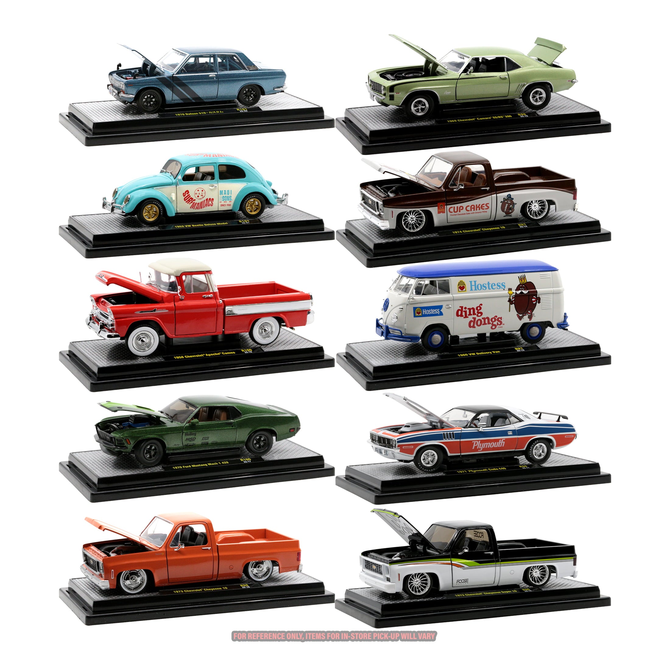 M2 Machines 40300 Series 1:24 Scale Die-cast Play Vehicles (Single Pc， Assorted)