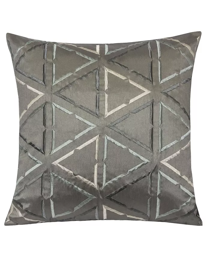 Homey Cozy Susan Embroidery Square Decorative Throw Pillow
