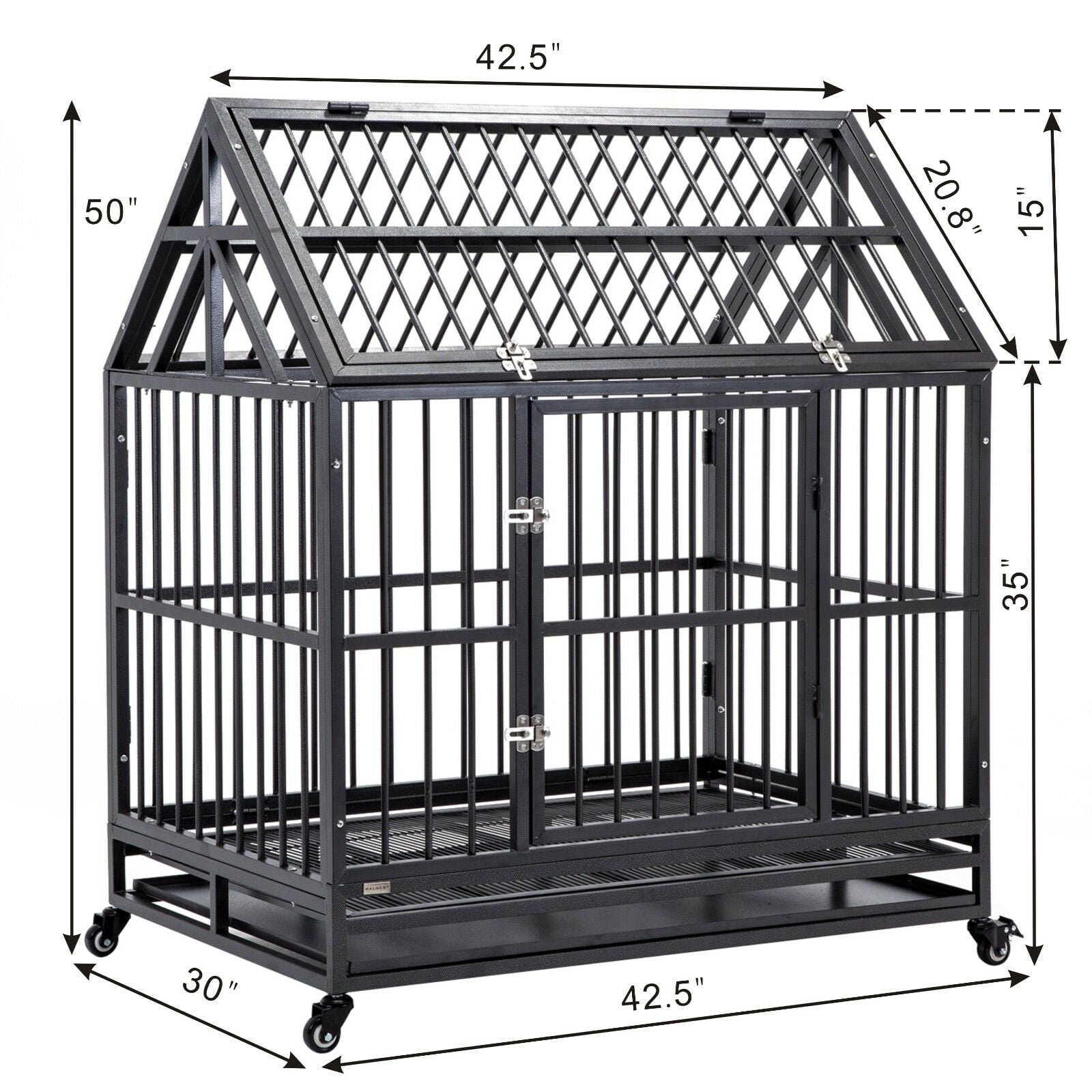 Walnest Large Heavy Duty Kennel House 42