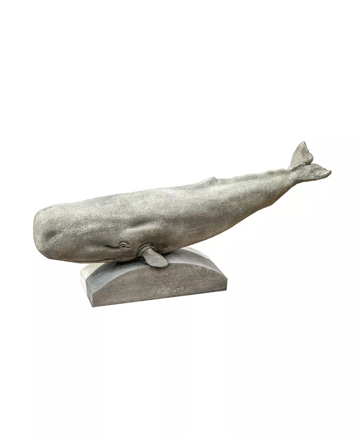Campania International Sperm Whale Garden Statue