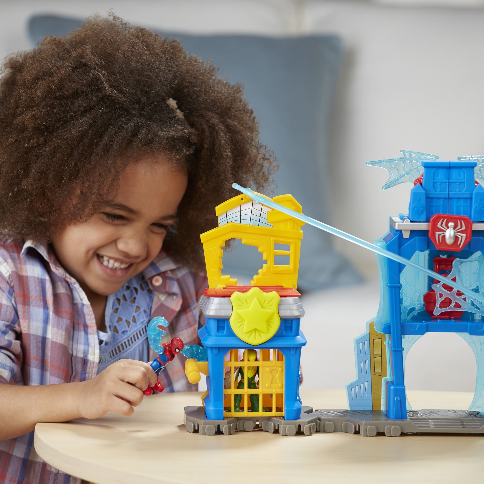 Playskool Heroes Marvel Super Hero Adventures Spider-Man Web-Quarters