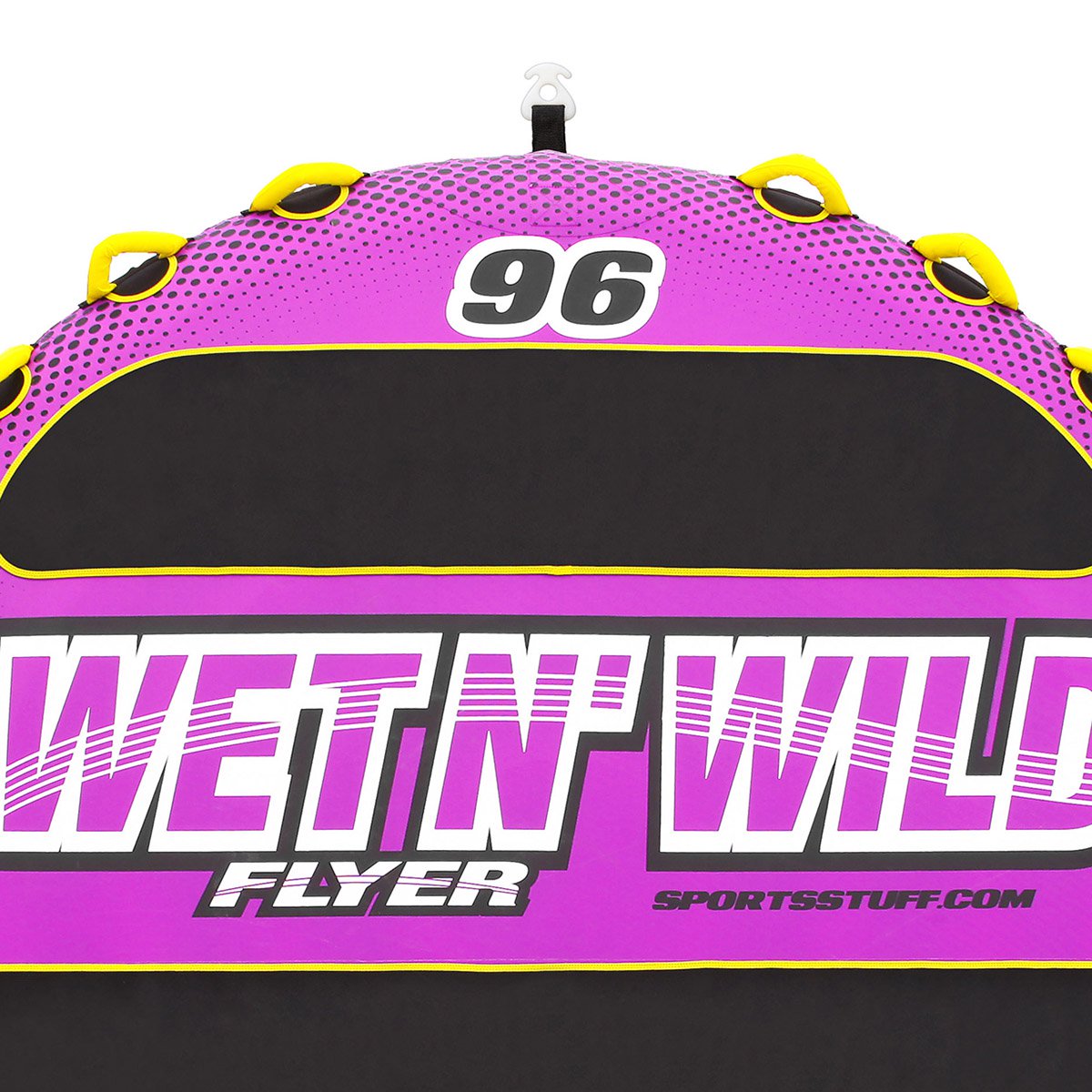 Airhead 53-1671 Sportsstuff Wet N' Wild Flyer Quadruple Rider Deck Towable Tube