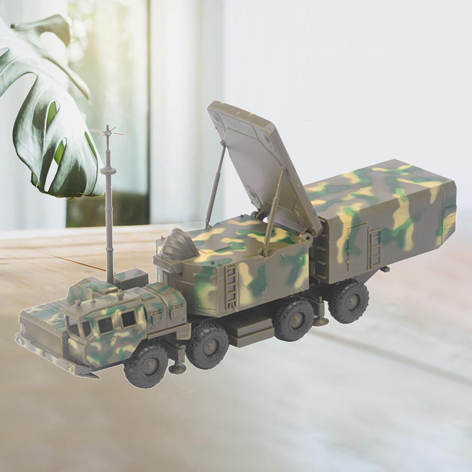 1/72 S-300 Systems Vehicle Building Diecast Model Car 4D Green