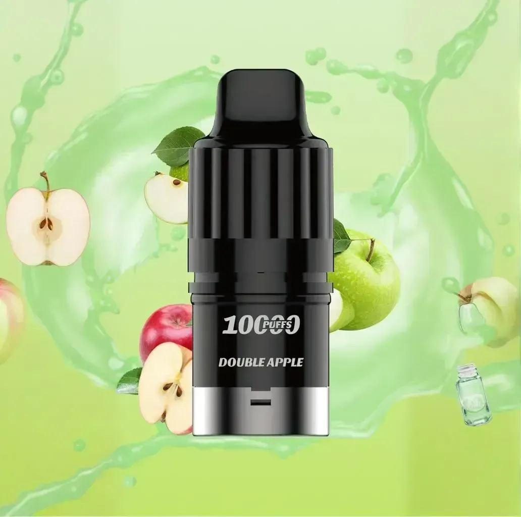 IGET BAR PLUS S3 10000 | Double Apple: 10000 Puffs, Refillable Joy