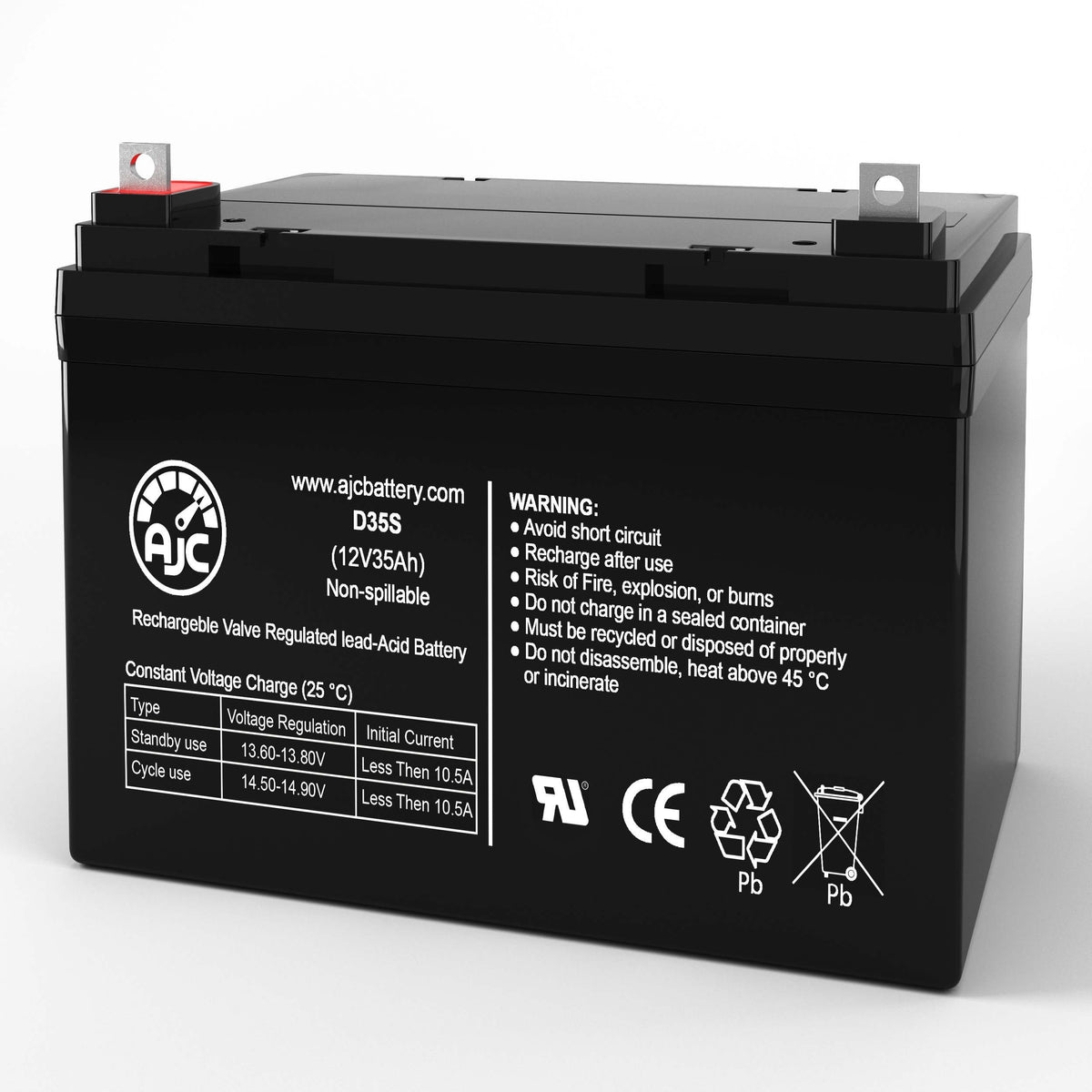 Caterpillar 600D 670D 680D 12V 35Ah Industrial Replacement Battery BatteryClerkcom Industrial