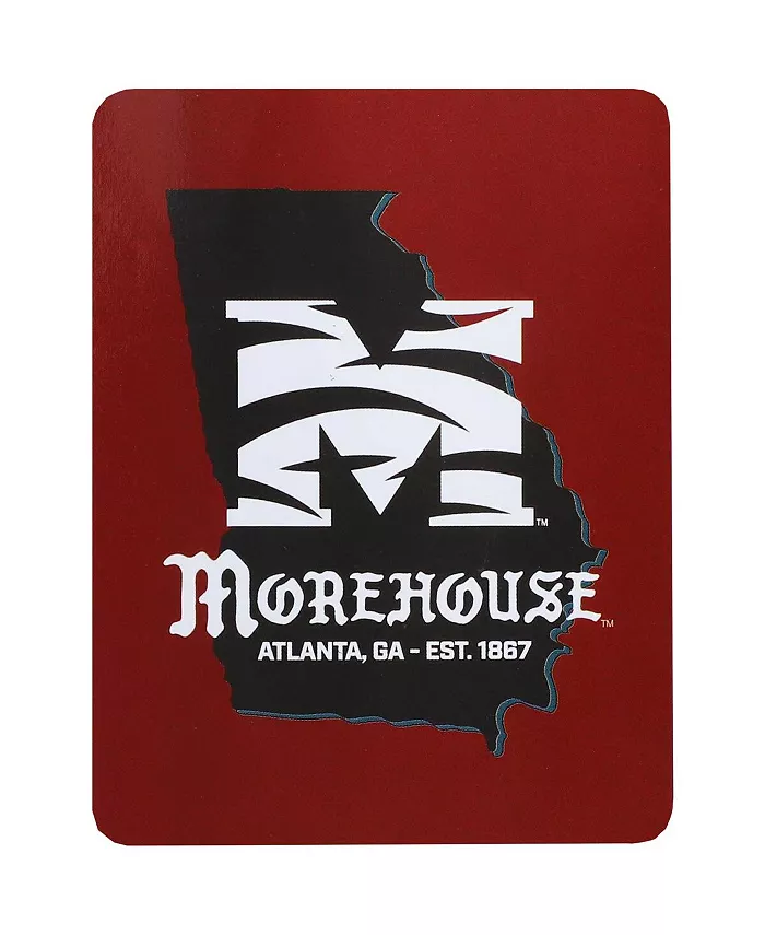 Northwest Company The Morehouse Maroon Tigers 60'' x 46'' Micro Raschel Throw Blanket