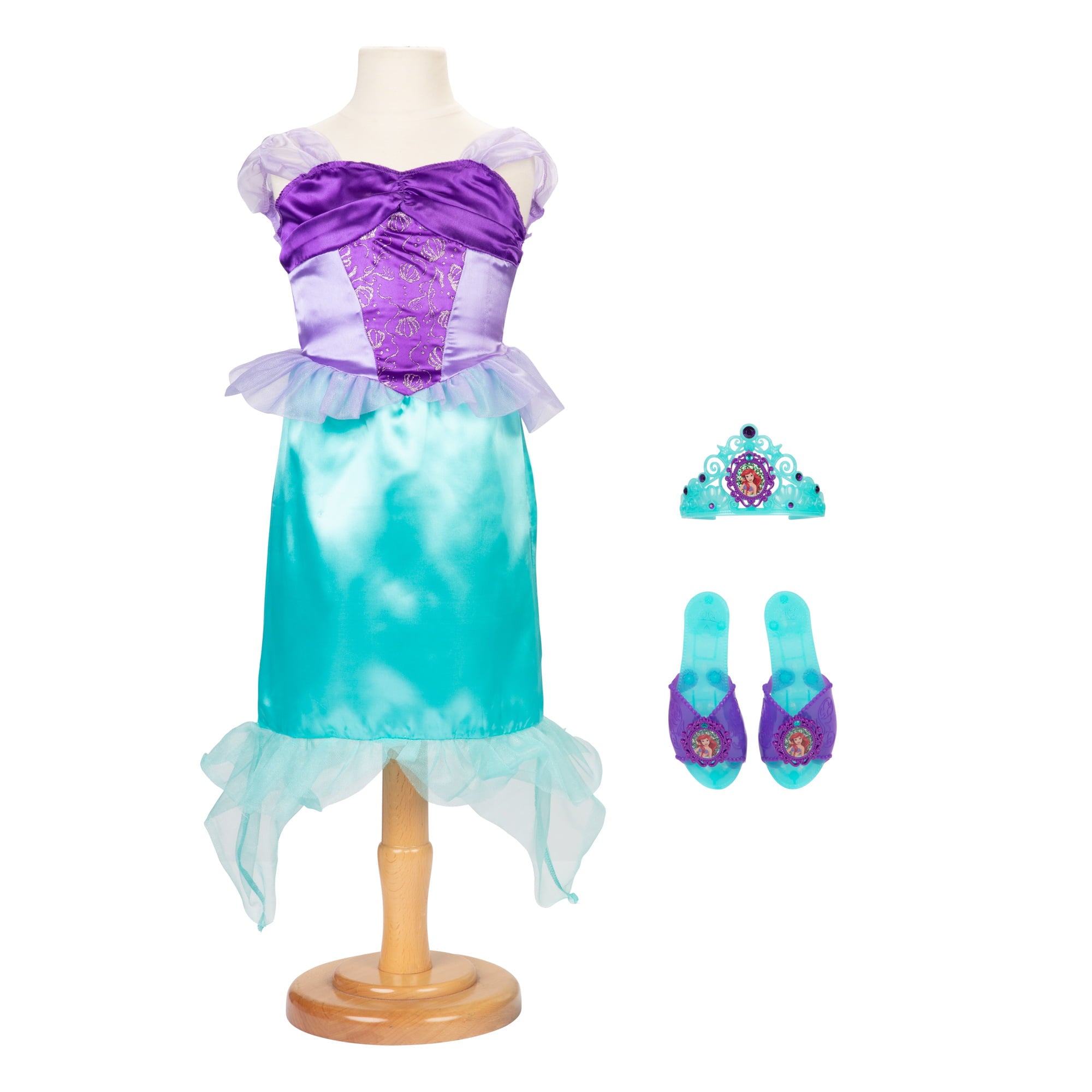 Disney Princess Ariel Toddler Doll with Child Size Dress and Accessories