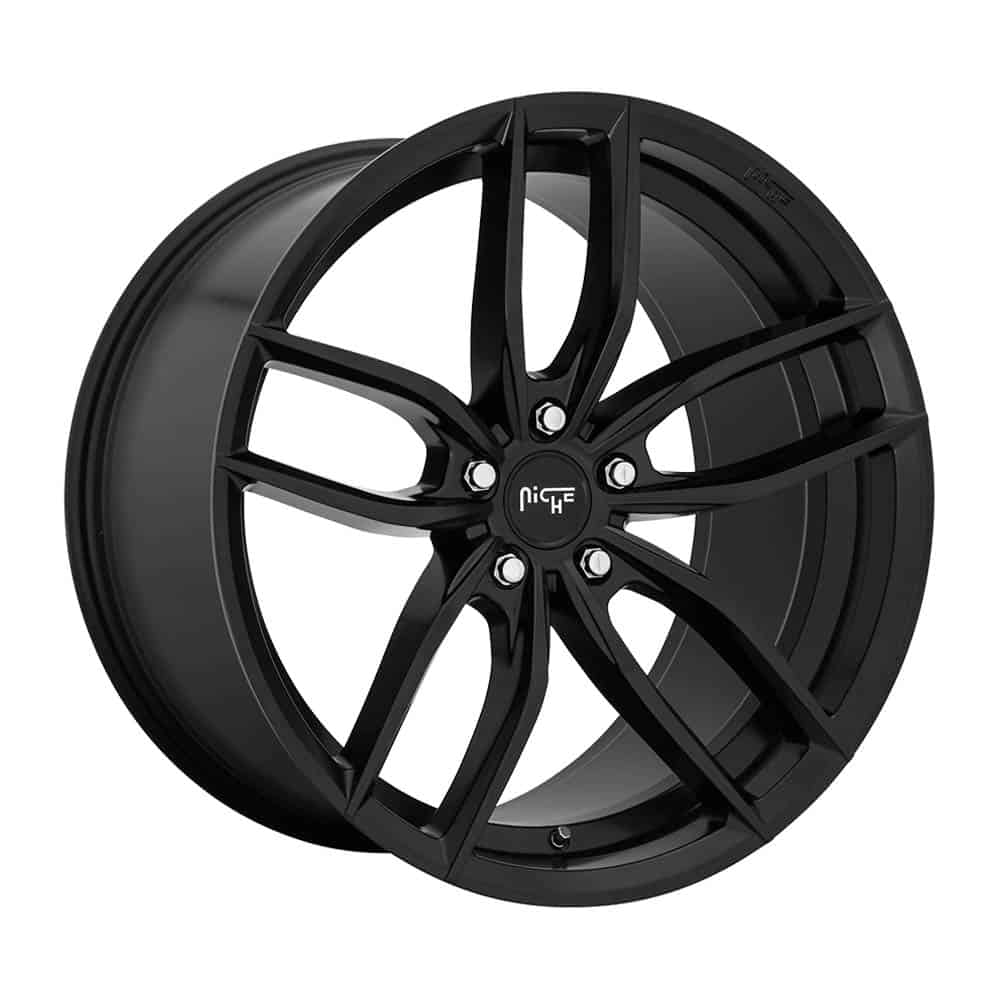 Niche 1PC M203 VOSSO M203 18X9.5 5X4.5 MT-BLK 35MM