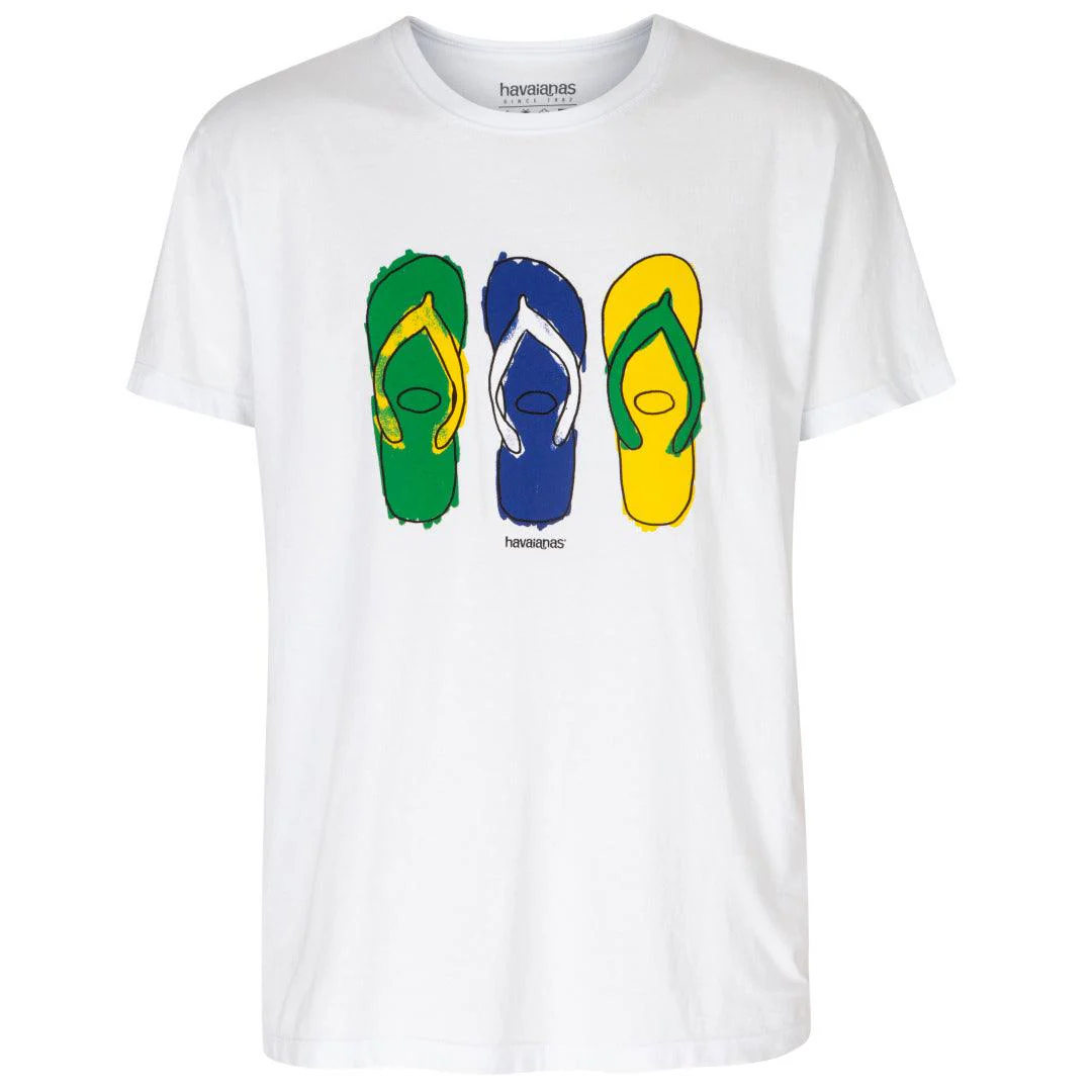 Camiseta Havaianas Masculina Brasil Pop