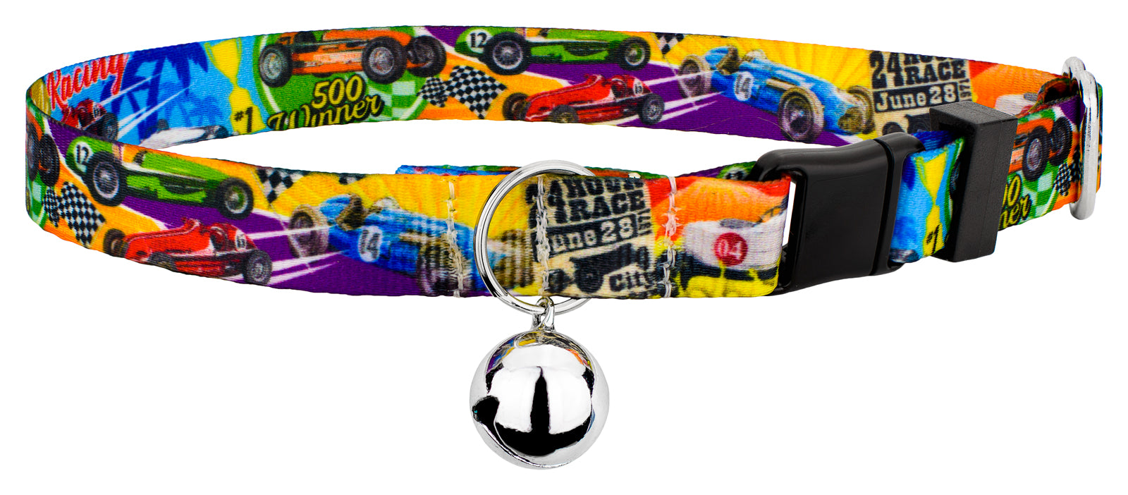 Country Brook Petz® Vintage Racing Cat Collar Limited Edition