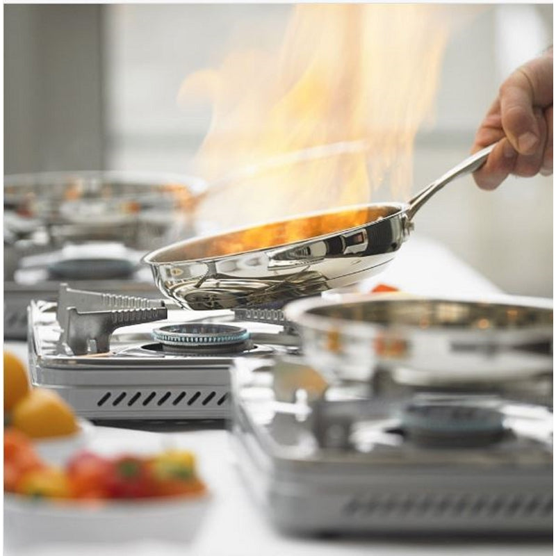 Sterno 8013537 3.63 x 10.5 x 12.75 in. Butane Stove, Silver