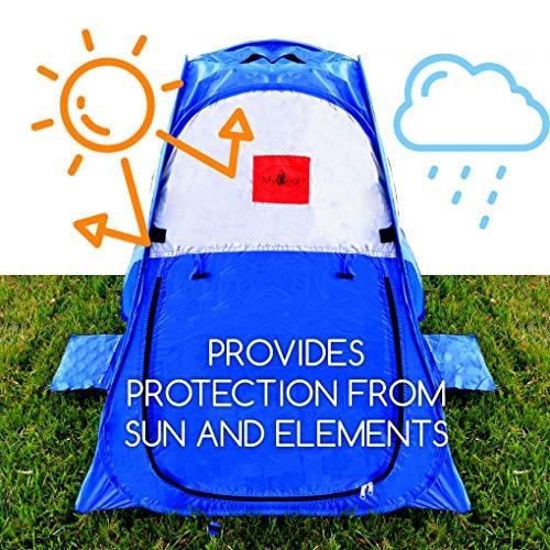 Pop Up Dog Tent Outdoor Camping Large Doggy UV Sun Shelter for Shade and Weather Protection - Perfect for Yard， Beach and Outdoors!