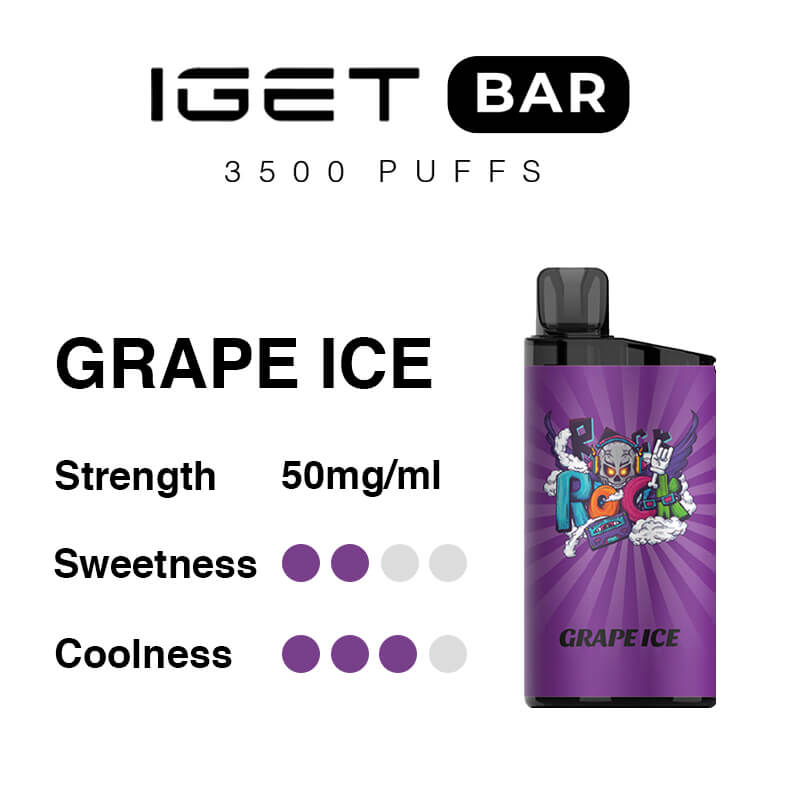 IGET Bar - Grape Ice (3500 Puffs)