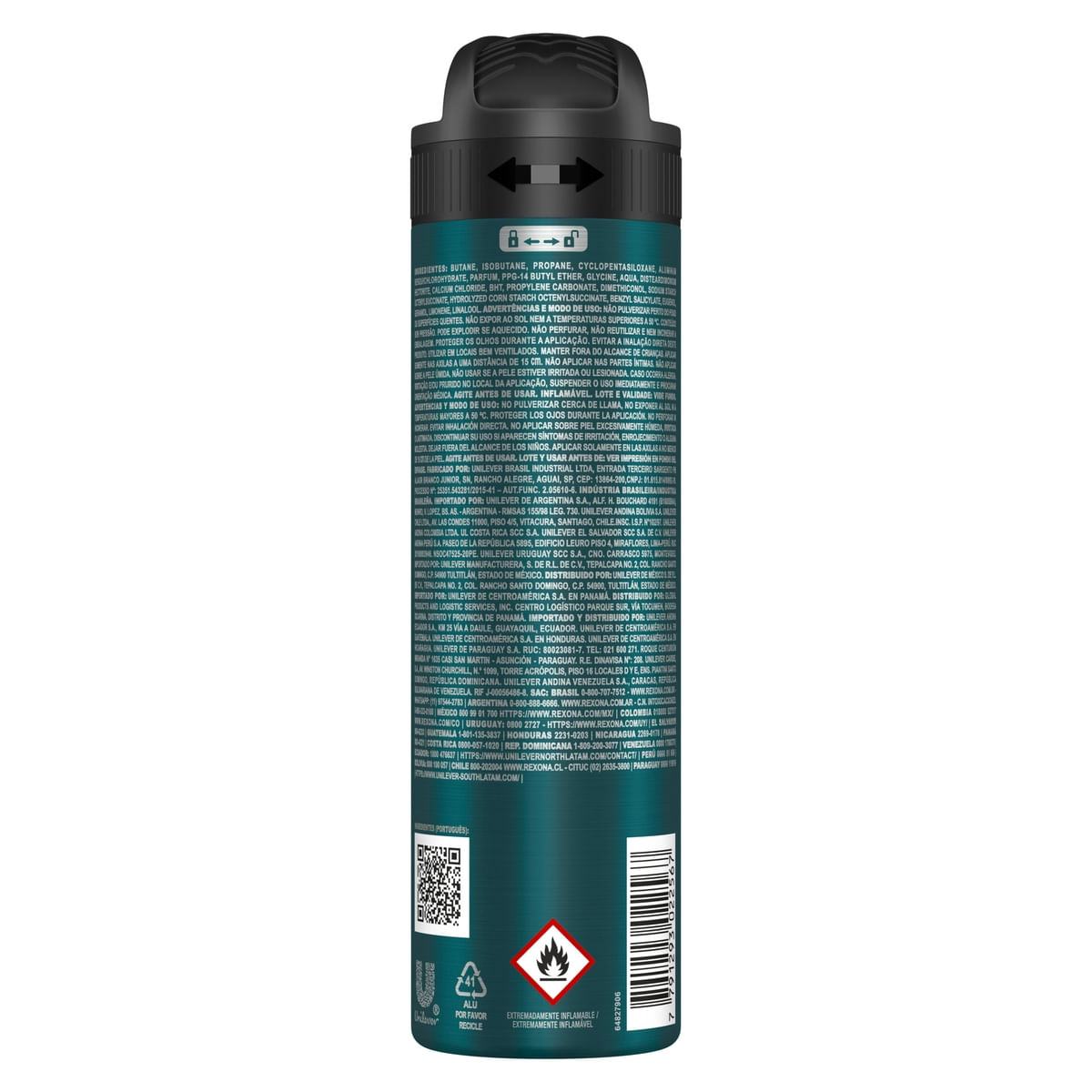Antitranspirante Rexona Men V8 150 ml