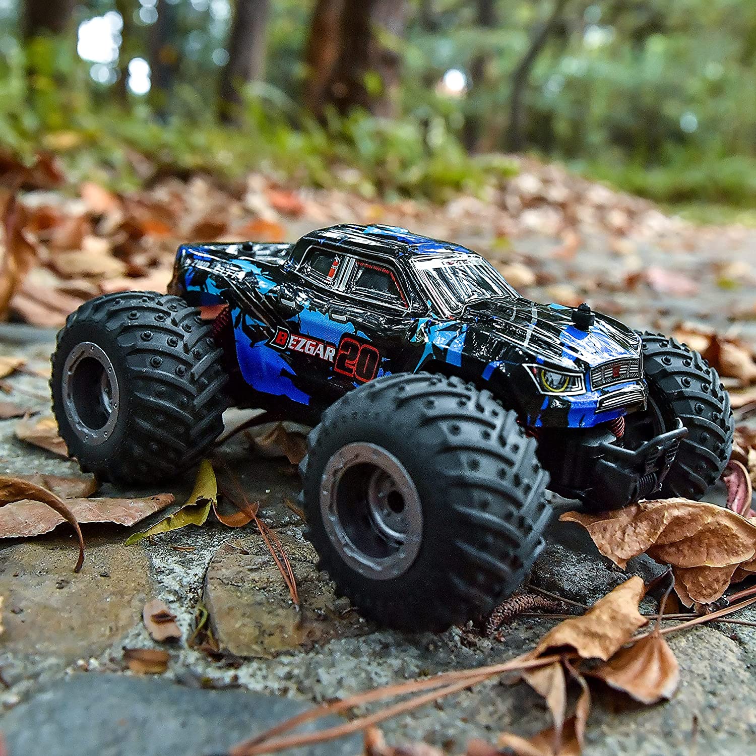 Bezgar 1:20 RC Cars Remote Control Cars， RC Truck Rock Crawler for Boys Kids Adults