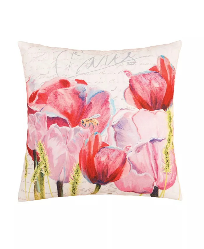 CandF Home C F Home Tulips Pillow