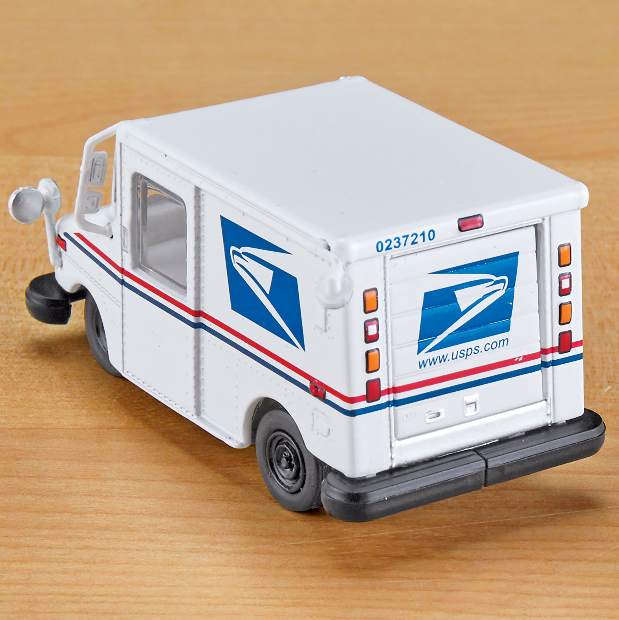 Collections Etc USPS Die-Cast Collectible Delivery Truck with Mailbox