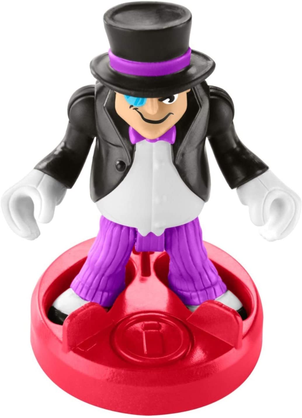 Imaginext Gotham City DC Superfriends Batman Villain vehicle with Minifigure - Penguin and 8 Wheeler Truck