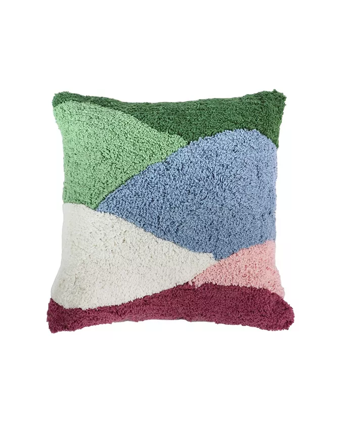 Lush Dandeacutecor Abstract Hills Decorative pillow， 18
