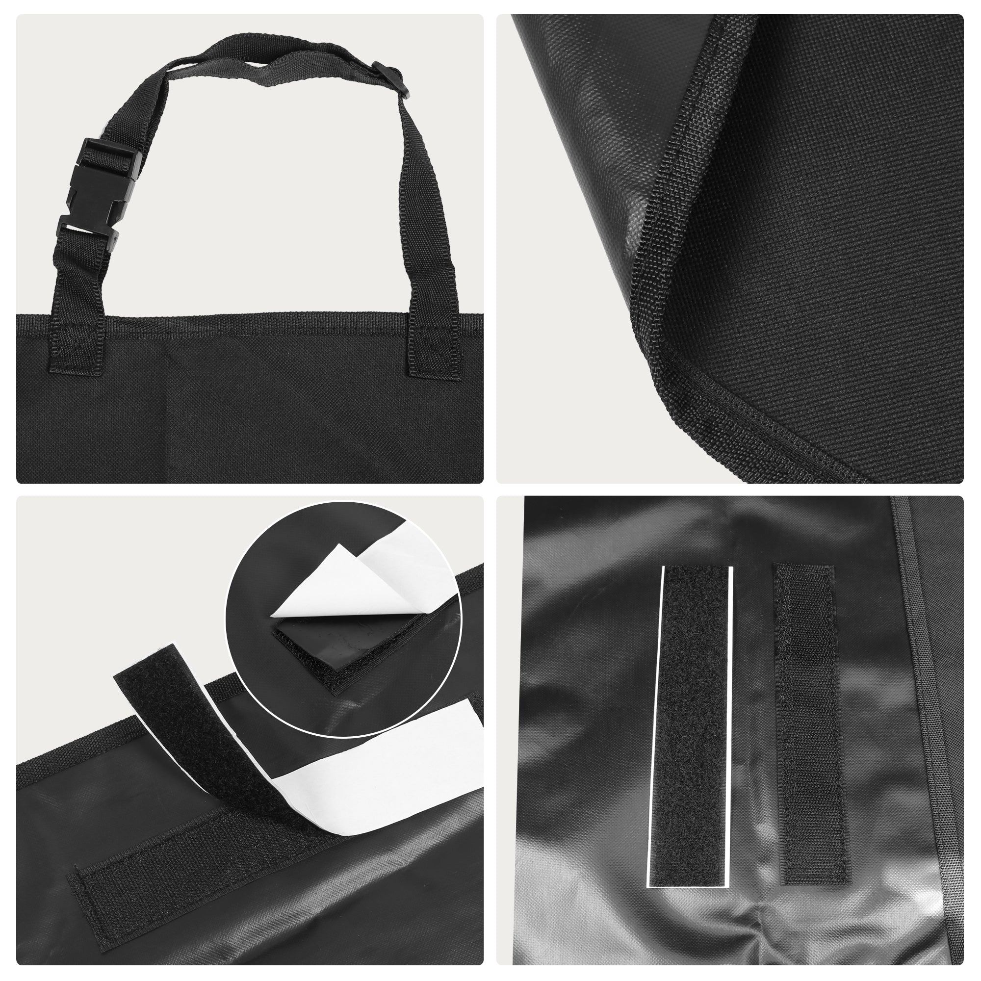 Car Dog Rear Trunk Cover Cargo Liner Black Pet Waterproof Non-slip Protector