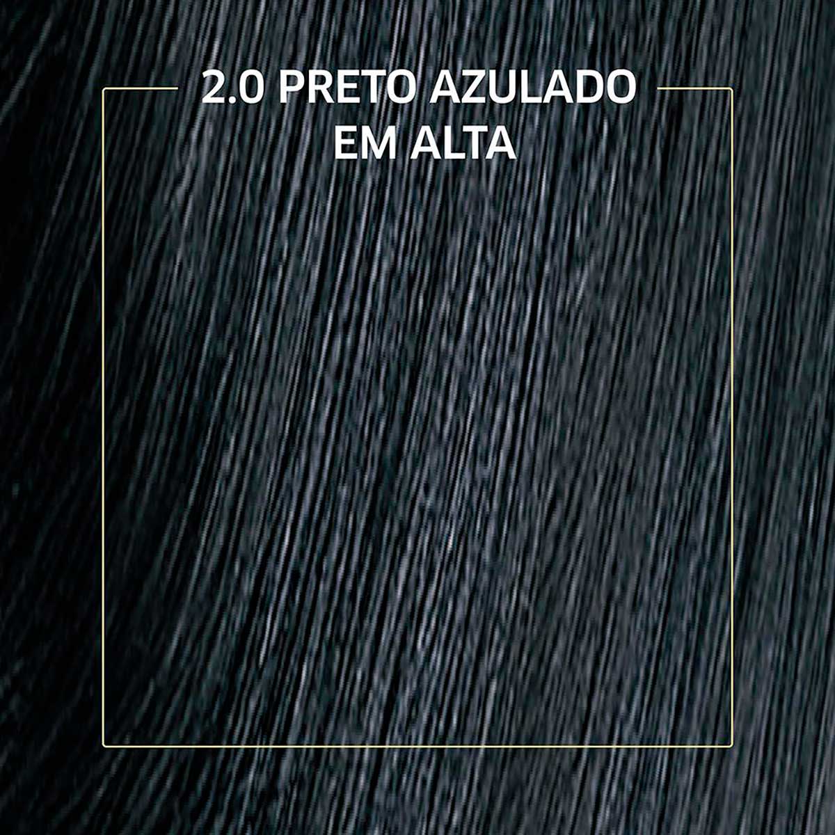 Tinta de Cabelo Biocolor Mini Kit Preto Azulado Incrivel 2.0