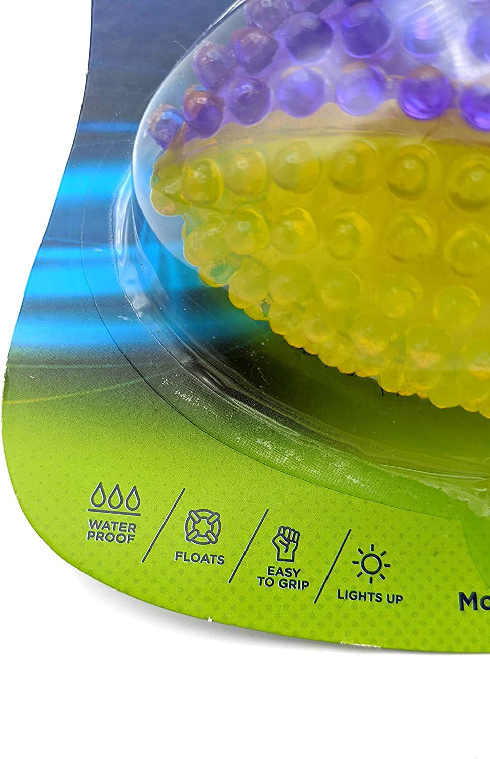 Light Up Football for Boys and Girls 1 Pack Rubber Football Toy Colors May Vary