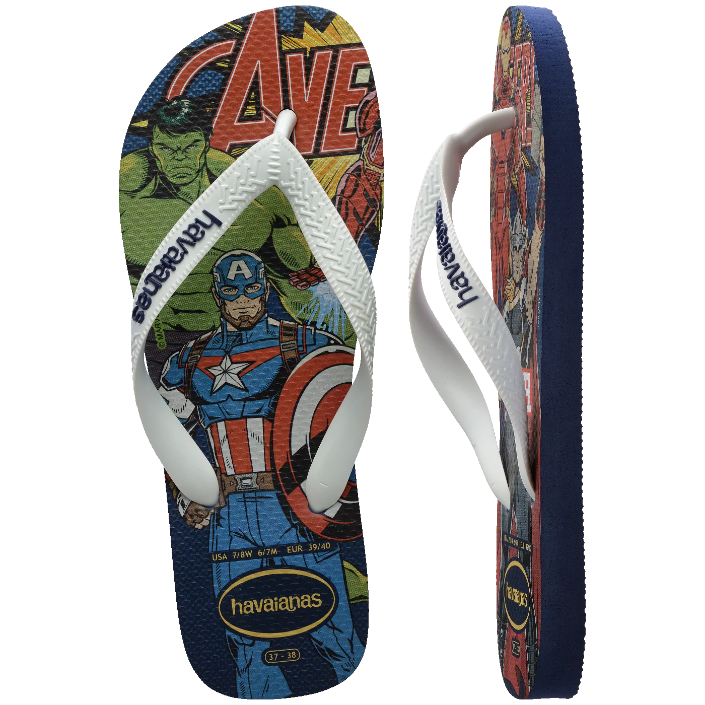 Chinelo Havaianas Top Marvel Classicos