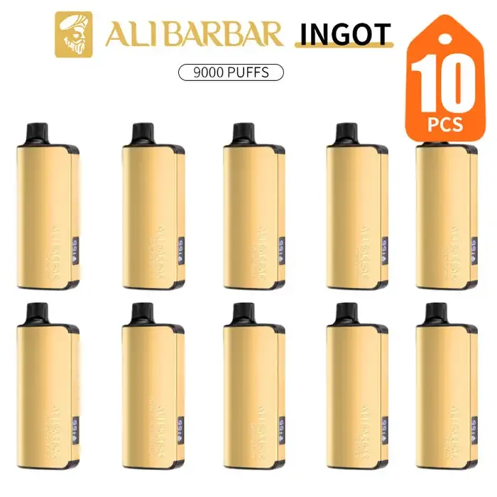 🎉 10 Alibarbar Ingot Vapes – Premium Puff, Unbeatable Price!