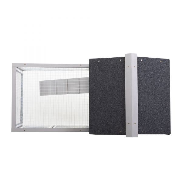 Indoor Outdoor Rabbit Hutch， Bunny Cage with Run， Pull Out Tray， Guinea Pig House for Small Animals XH